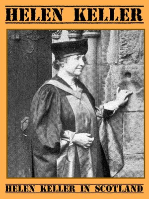 cover image of Helen Keller in Scotland